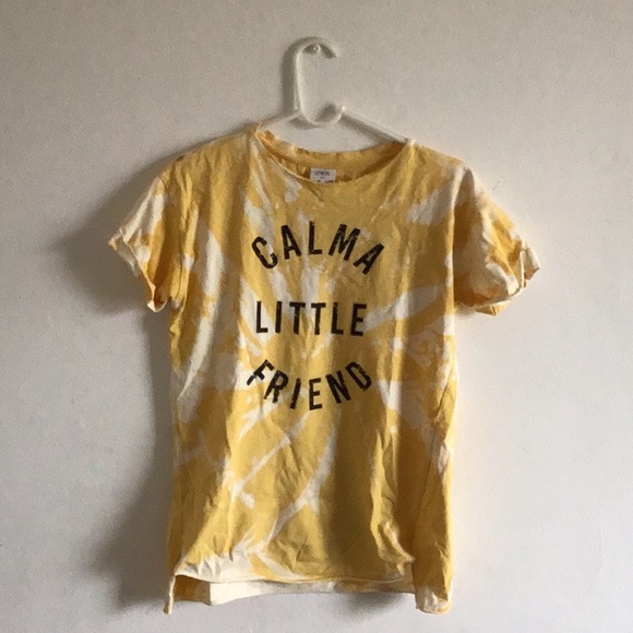 Yellow tee, Zara - Picture 1 of 2